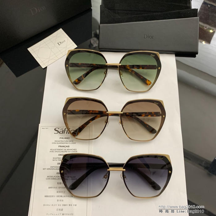 DIOR-迪奧 2019春夏新款 女士圓形太陽鏡  lly1669